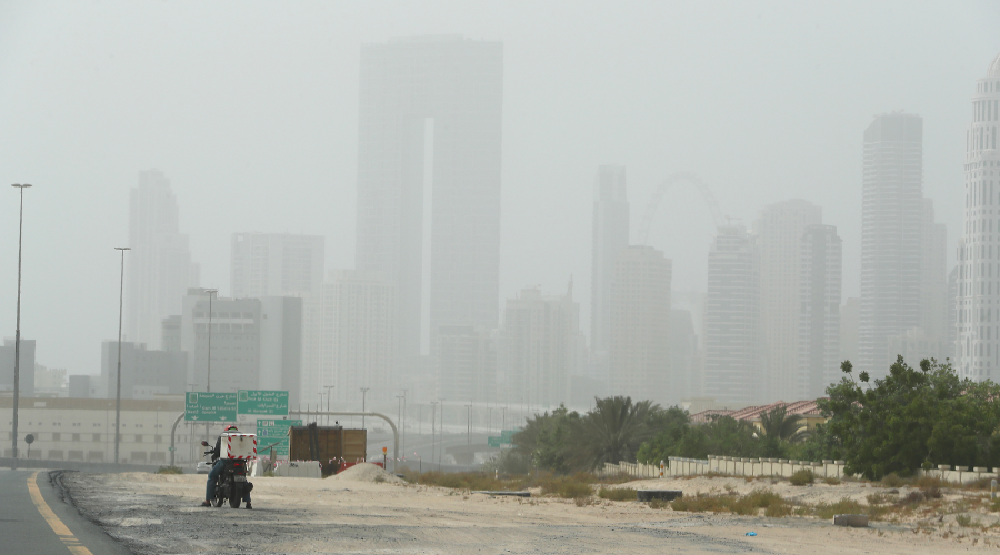 Dubai, UAE has one of the worst air pollution in the world