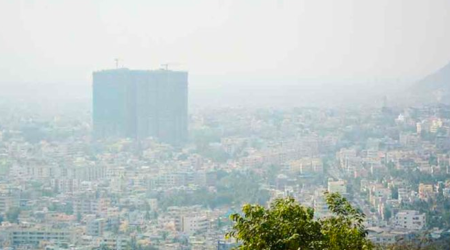 Visakhapatnam, India has one of the worst air pollution in the world