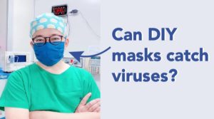 Can DIY masks filter out viruses and coronavirus