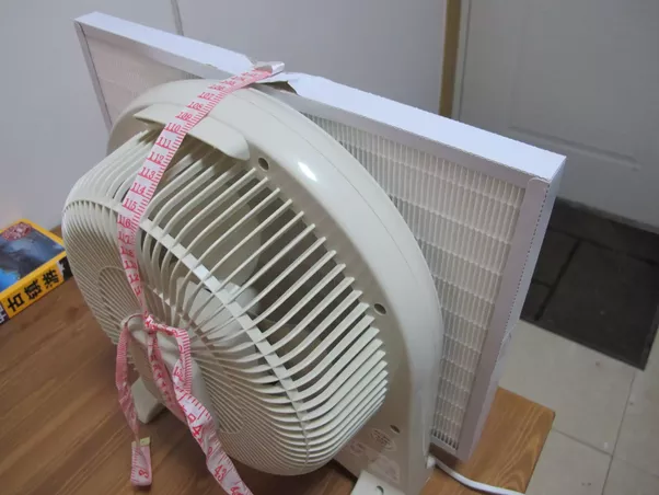 First DIY air purifier