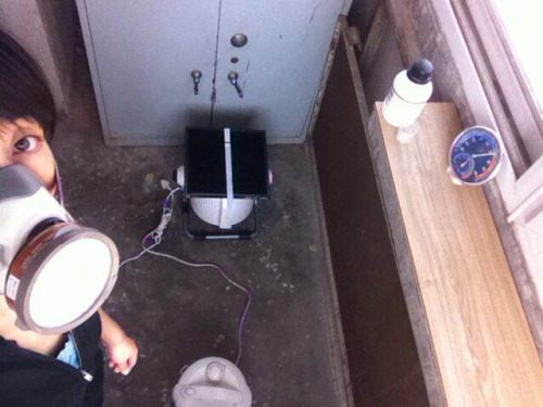 Formaldehyde activated carbon charcoal filter test 