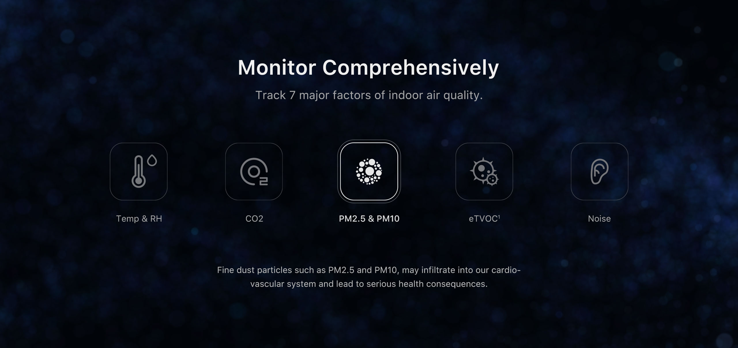 QP Pro+ air quality monitor